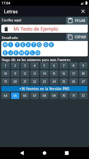 Generador letras, símbolos, emojis, decoraciones screenshot 3