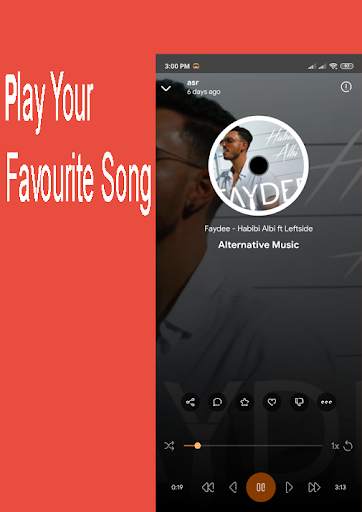 DeepSound - Play Music, Audio & New Songs screenshot 1