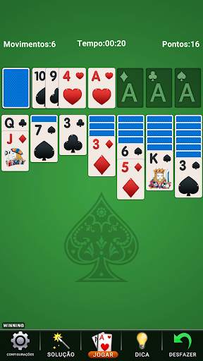 Solitário: Paciência clássico screenshot 1