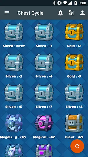 Chest Cycle Tracker For Clash Royale screenshot 1