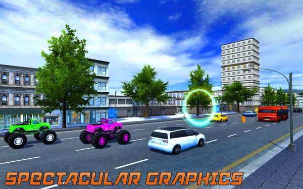 Traffic Racer Monster Truck : Power Truck 2018 screenshot 1