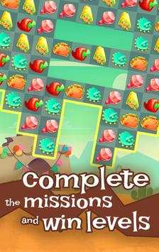 Taco Crush Match 3 screenshot 4