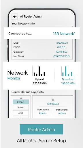 All Router Admin - WiFi DNS screenshot 2