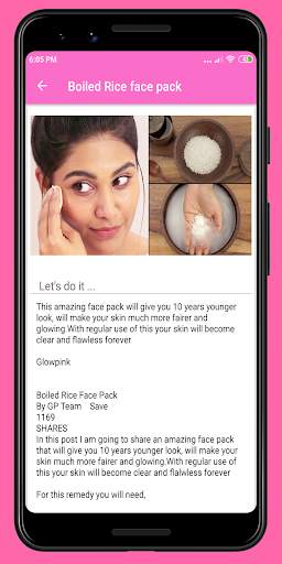 Daily Face Care Tips screenshot 1