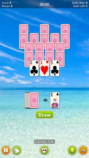 TriPeaks Solitaire 4 in 1 Card Game screenshot 4