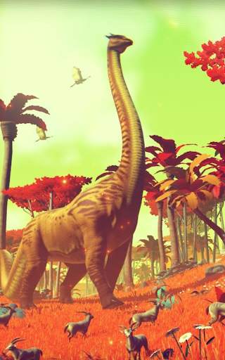 Dinosaur Live Wallpaper HD screenshot 1