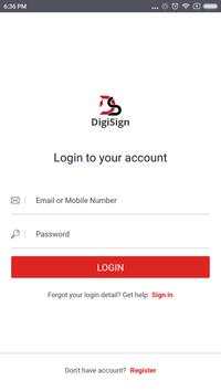 Digisign - App to sign documents from anywhere screenshot 1