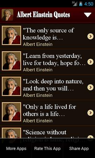 Albert Einstein Quotes Free screenshot 2