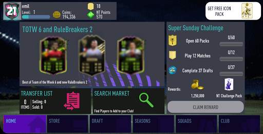 NT 21 Draft   Pack Opener screenshot 4