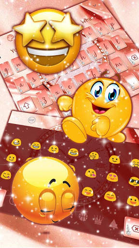 Rose Gold Watch Keyboard screenshot 3