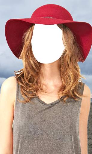 Women Hat Photo Montage 4 تصوير الشاشة