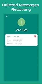 Deleted Messages Whatsapp Recovery 2020 screenshot 3