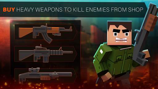 Pixel Army Base Shooter Mini screenshot 2