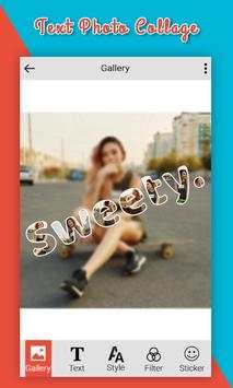 Text Photo Collage Maker screenshot 1