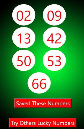 My lucky numbers daily random number generator app screenshot 4