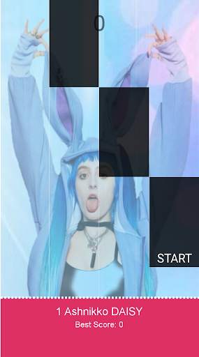 ashnikko - piano tiles screenshot 2