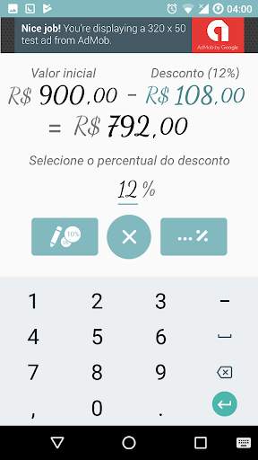 Calculadora de Descontos screenshot 2
