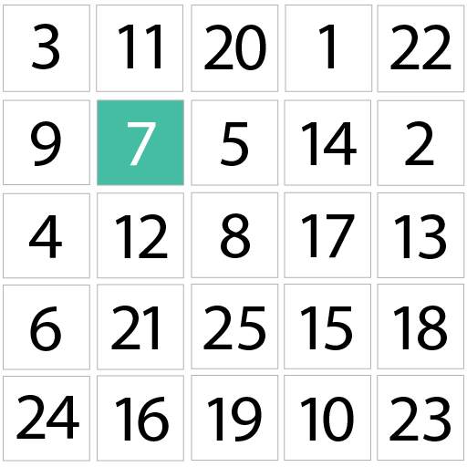 Schulte Tables 2.3