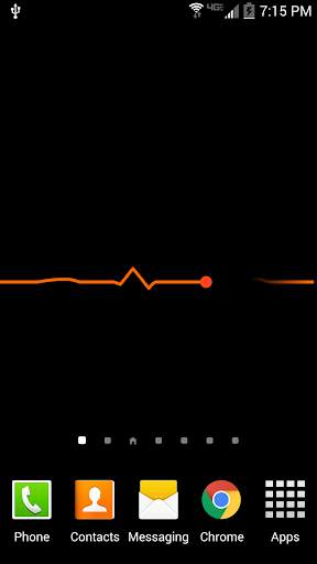 ECG Live Wallpaper screenshot 2