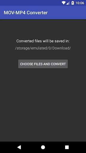 MOV To MP4 Converter screenshot 1