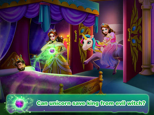 Unicorn Princess 4 — Evil Witch Salon Game screenshot 2