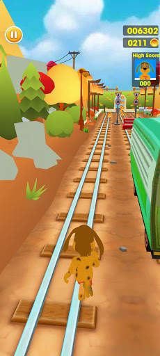 Pet Dog Subway Escape Surf screenshot 5