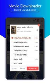 Video Movie Downloader - Torrent Search Engine screenshot 3