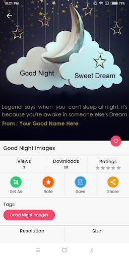 Good Night Images Hd 2020 screenshot 6