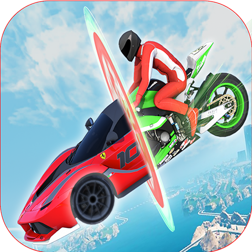 Superhero Transformation Car Racing Stunts Games icon