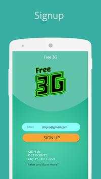 Free 3G Mobile data recharge screenshot 6