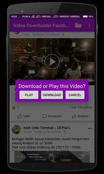 Downloader Video Facebook screenshot 3