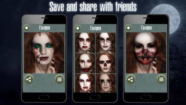 Editor foto topeng vampir screenshot 3