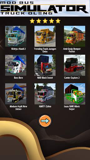 Mod Bus Simulator Truk Oleng screenshot 2