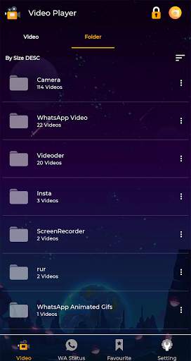 Video Player - Magic Media Player 3 تصوير الشاشة