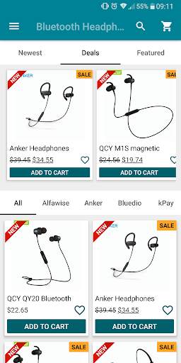 Bluetooth Headphones - Online Shopping screenshot 1
