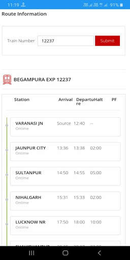 Train Enquiry - Live Train Status,PNR&Live Station screenshot 5