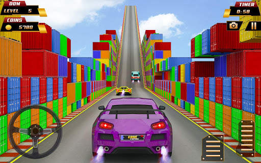Impossible Stunt Driving- Action Car Racing 2019 screenshot 4