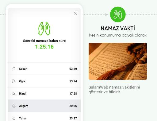 SalamWeb Tarayıcı: Müslümanlar için İnternet Uyg. screenshot 2