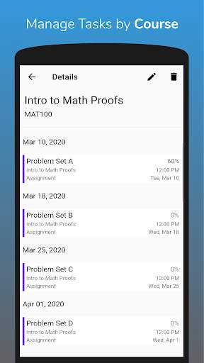 Homework Planner - Student Agenda & Task Manager screenshot 8