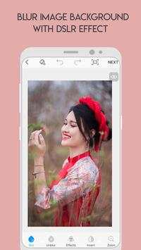 DSLR Camera Blur Image Background Photo Editor screenshot 2