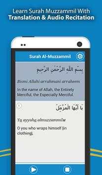 Surah Muzammil screenshot 3