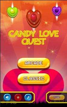 Candy Love Quest 2016 screenshot 1
