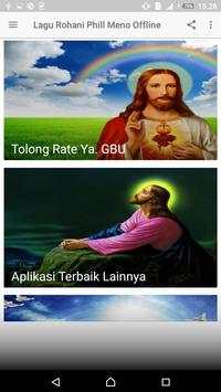 Lagu Rohani Phill Meno Offline screenshot 3