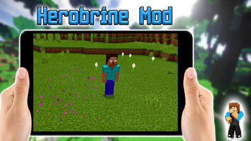 Herobrine Mod for Minecraft Pocket Edition screenshot 5