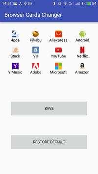 Browser Cards Changer (!Root!) screenshot 2