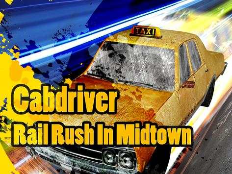 Cabdriver Rail Rush In Midtown screenshot 1