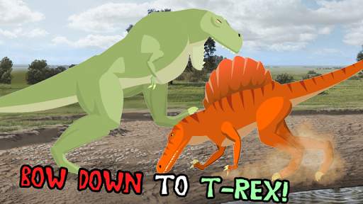 T-Rex Fights Spinosaurus screenshot 2
