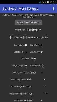 Soft Keys - More Settings screenshot 1