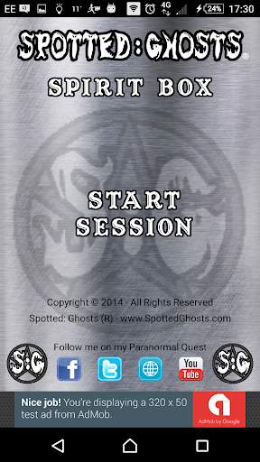 Spirit Box Lite screenshot 1