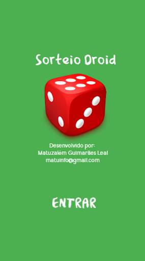 Sorteio Droid screenshot 3